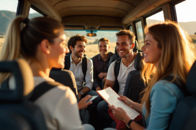 The Road is the Reward: A Guide to Overland Volunteer Travel by Bus and Van